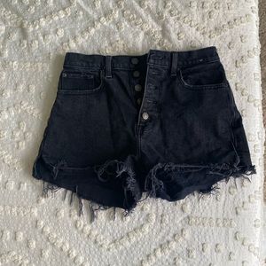 Abercrombie Women’s curve love high rise mom short